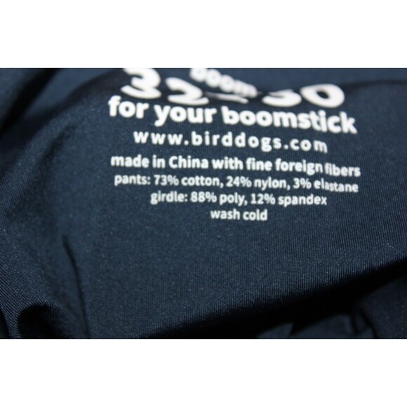 Birddogs Pants Mens Tan Stretch Chino Lined Performance Golf Flat Fronts 32 X 30 - Picture 2 of 11